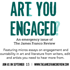 An Emergency Issue: Art and&nbsp;Engagement